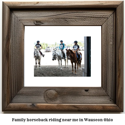 family horseback riding near me in Wauseon, Ohio